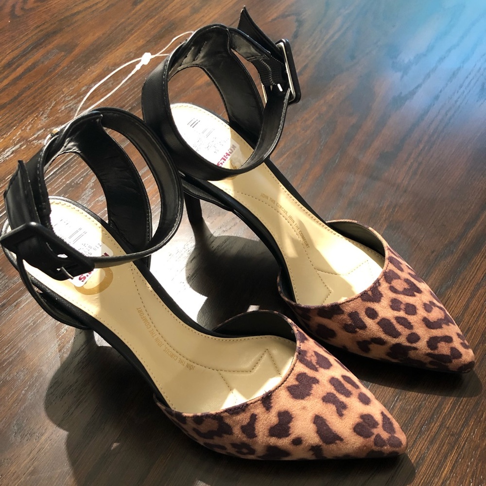 Circus leopard print shoes